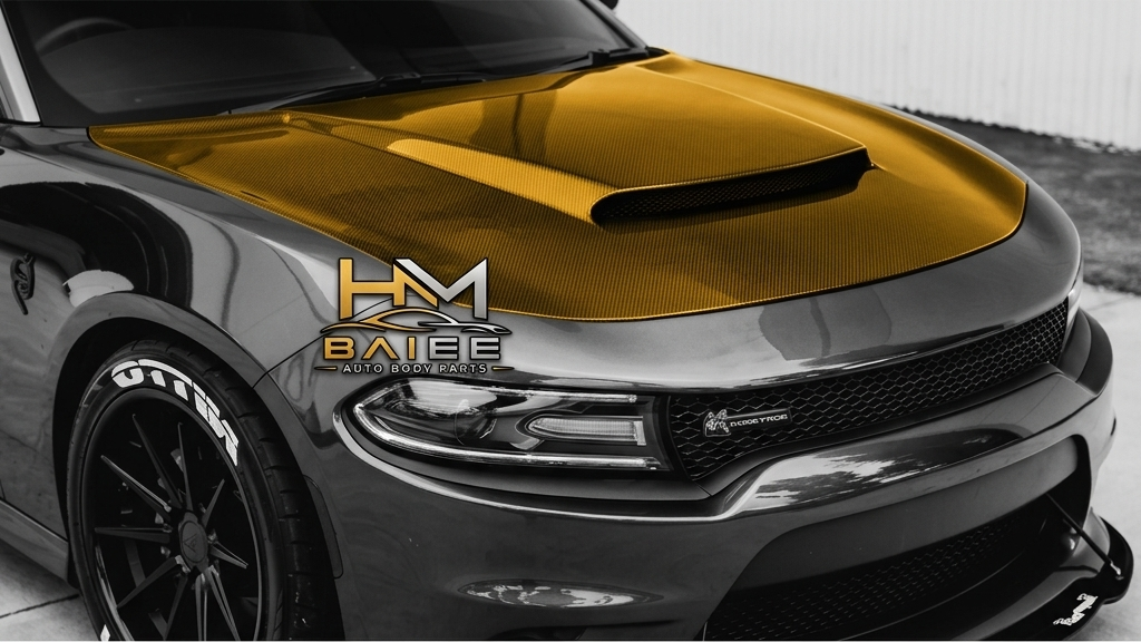 Charger Vented Hood — Gold
